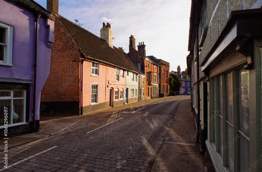 Fototapeta premium a street in Bungay