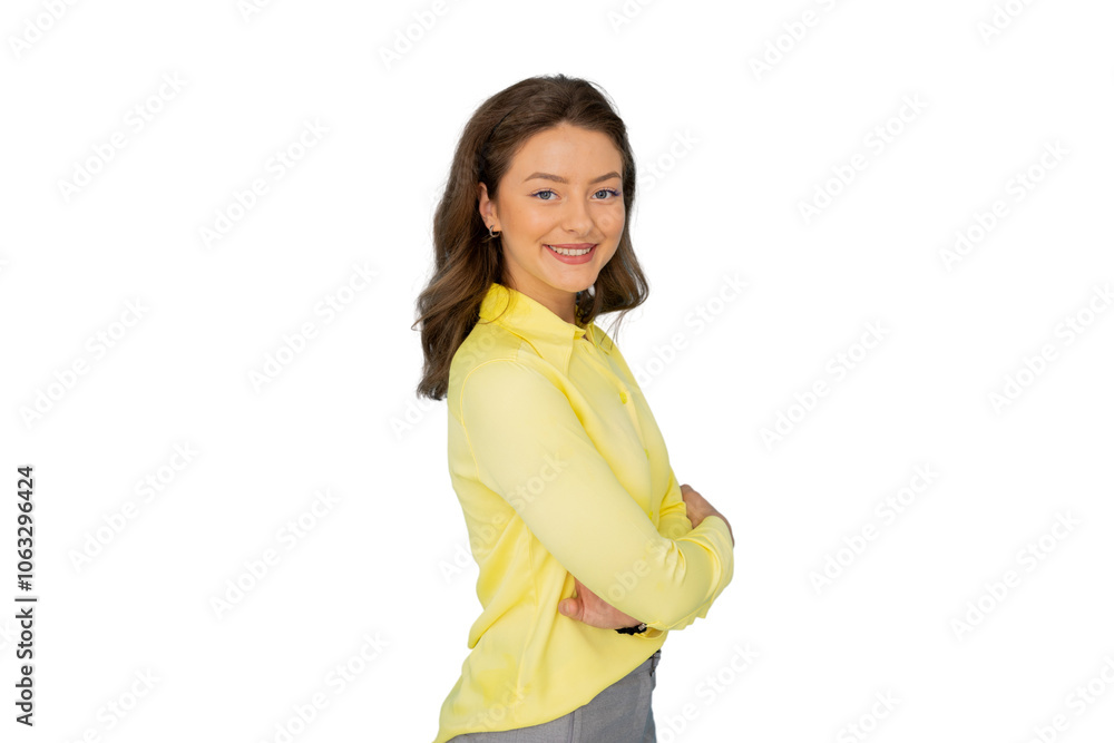 Portrait of a stylish and driven businesswoman