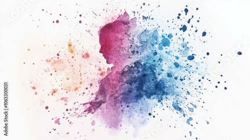 Watercolor Splash Effect