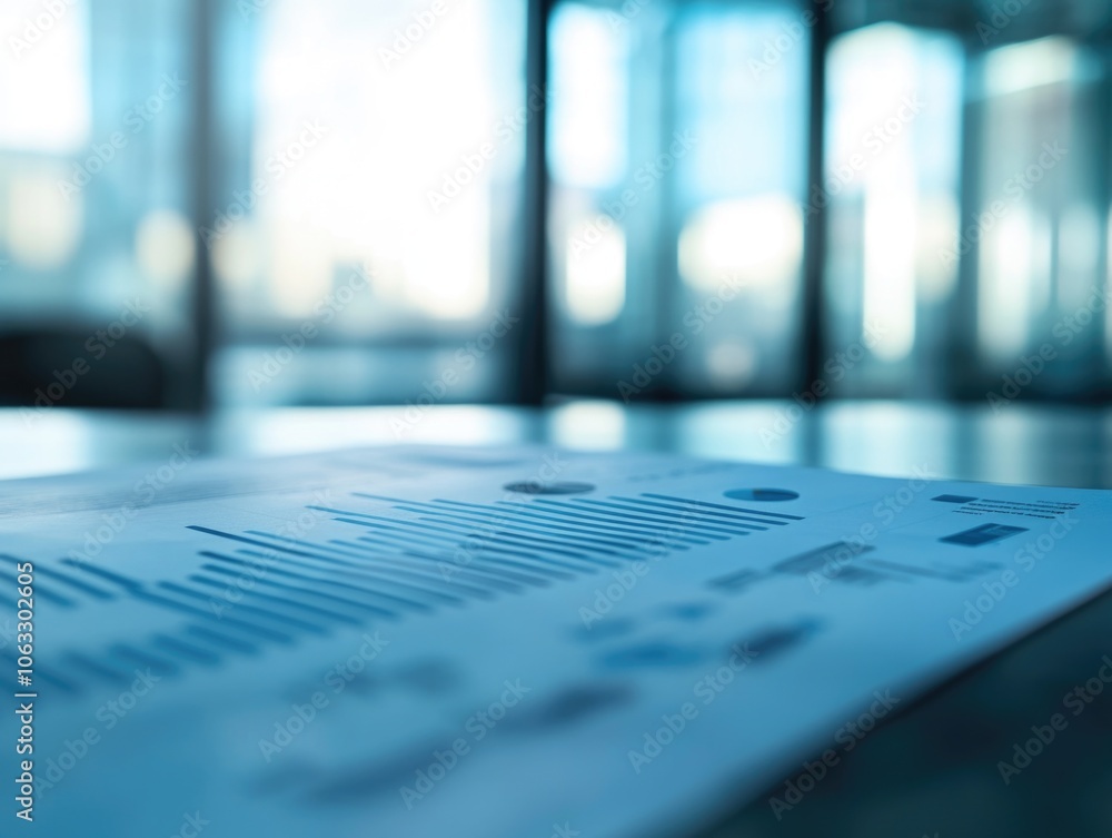Documents, graphs, data spreadsheet, business workspace Documents, graphs, data spreadsheet, business workspace