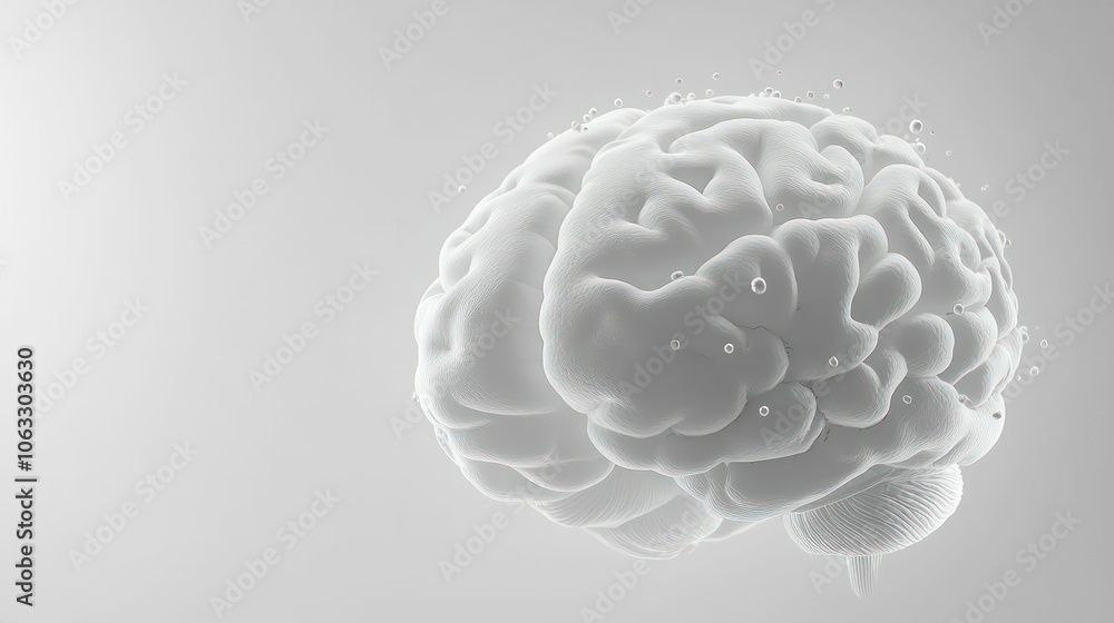 brain wallpaper isolated on a light background brain wallpaper isolated on a light background