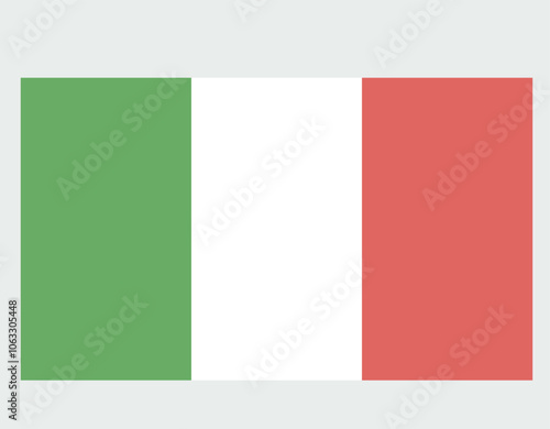 italian flag vector