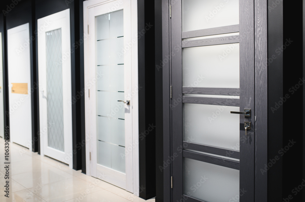 Doors are sold at a hardware store Doors are sold at a hardware store