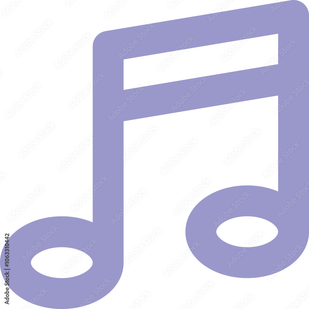 Music icon logo design Music icon logo design