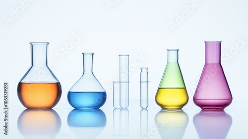 Colorful Chemistry Lab Equipment