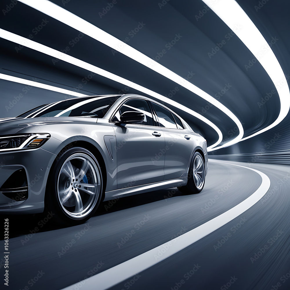 Road and car Generative AI
Road and car Generative AI