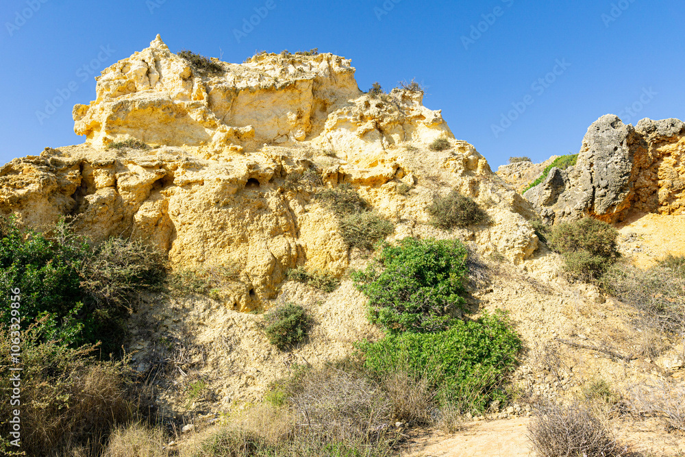 Naklejka premium Algarve - Felsen, Meer Sonne, Strand