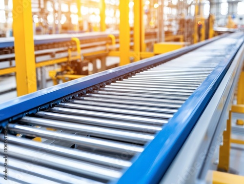 Optimize production efficiency with an automated conveyor system in modern manufacturing processes