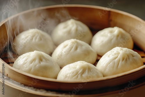 Wallpaper Mural Discover how steamed dumplings delight the palate and satisfy your hunger with their fluffy texture Torontodigital.ca