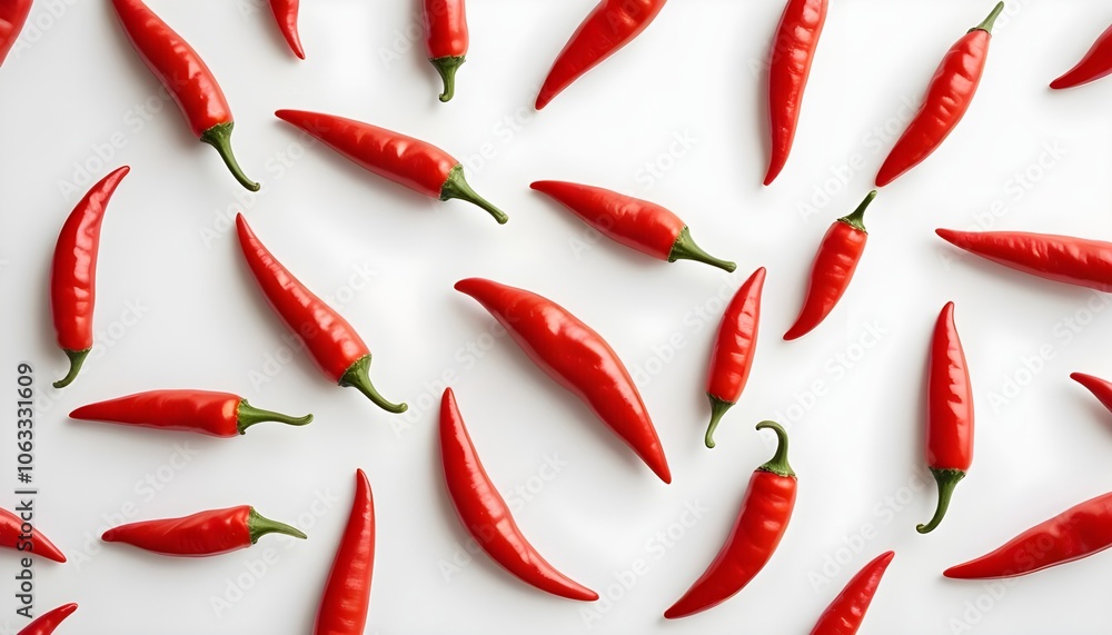 chilli isolated on white background chilli isolated on white background