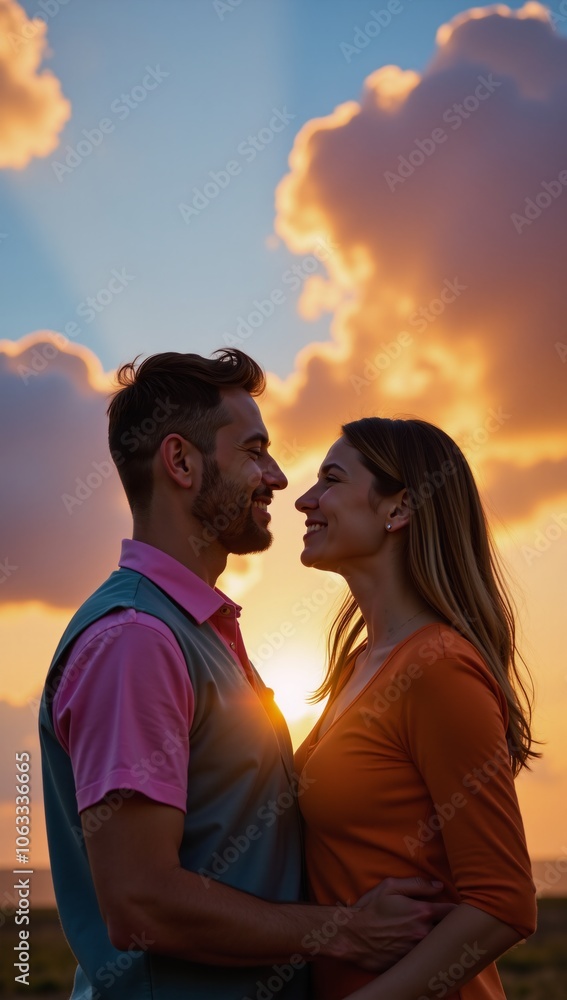 Stunning LGBTQ art showcases cloudy sky adorned with a radiant rainbow symbolizing love and inclusivity Stunning LGBTQ art showcases cloudy sky adorned with a radiant rainbow symbolizing love and inclusivity