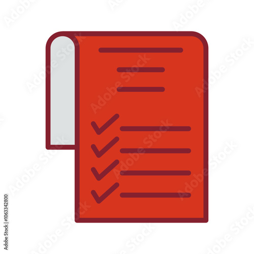 List Vector Icon