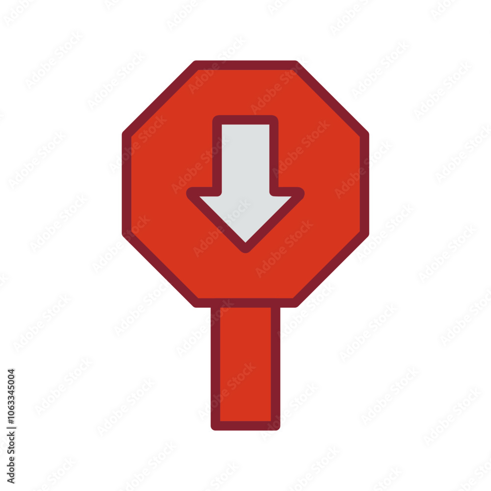 Down Arrow Vector Icon Down Arrow Vector Icon