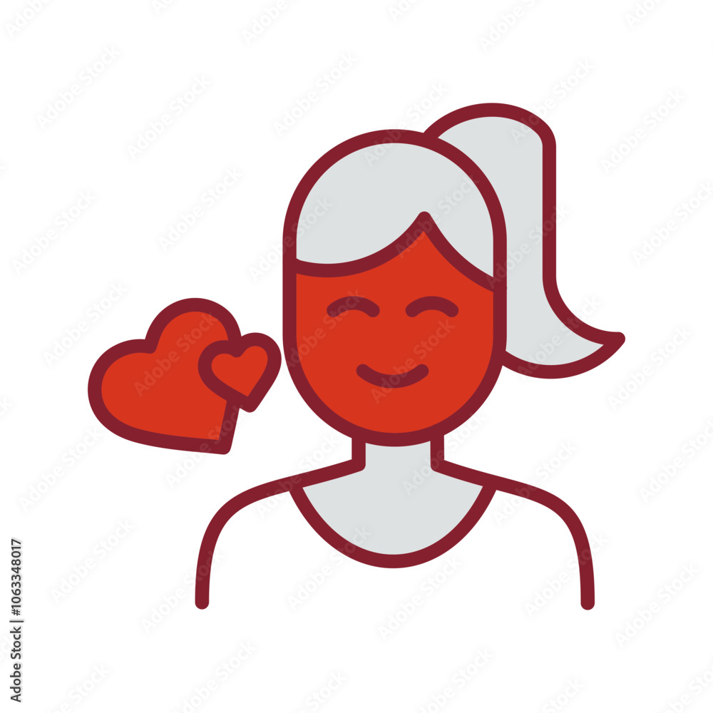Love and Affection Vector Icon Love and Affection Vector Icon