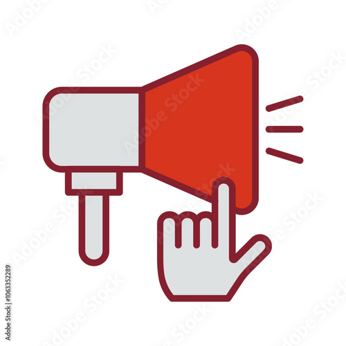 Call to Action Vector Icon
