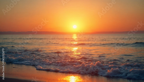 sunset, sea, sky, sun, water, sunrise, ocean, beach, nature, cloud, landscape, clouds, horizon, waves, evening, dawn, orange, red, summer, dusk, coast, lake, morning, reflection, light