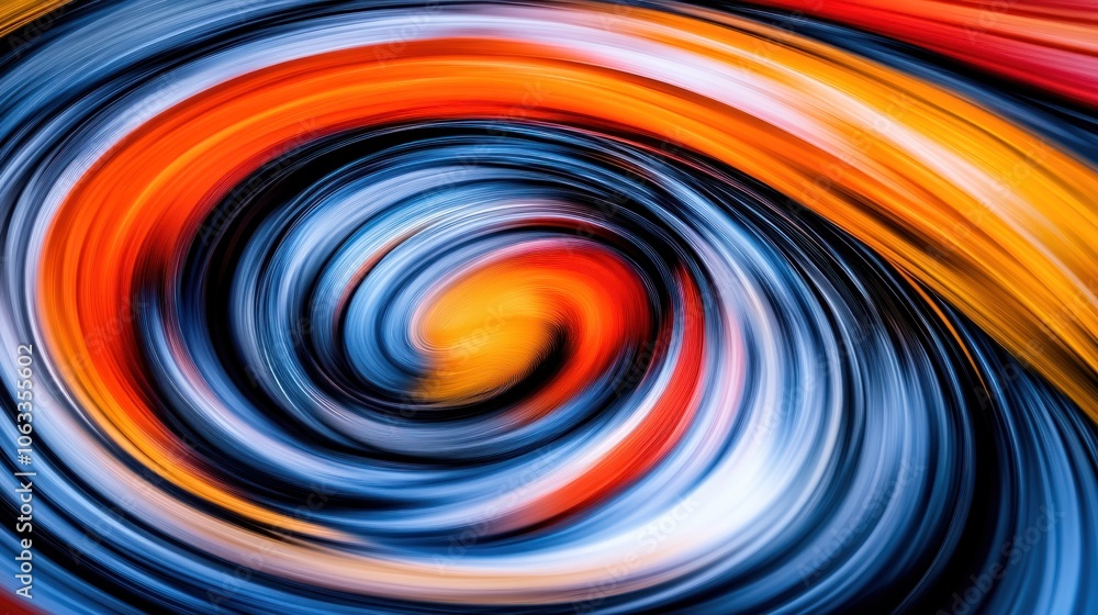 A Vivid Dance of Colorful Swirls: Abstract Human Figures in a Hypnotic Display of Flowing Brightness and Motion.