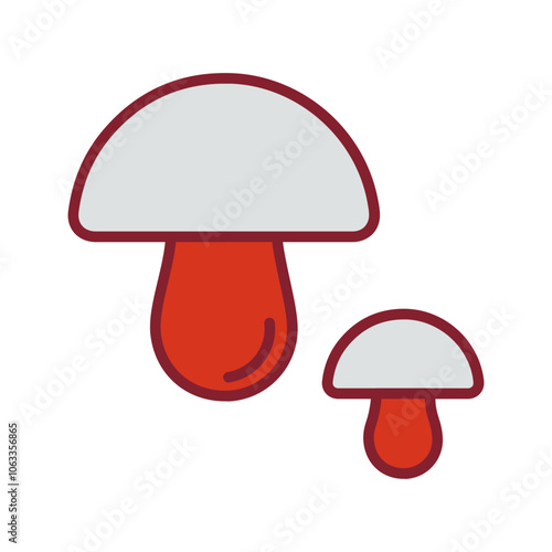 Mushroom Vector Icon