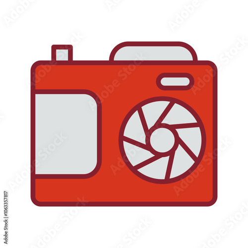 Camera Lenses Vector Icon