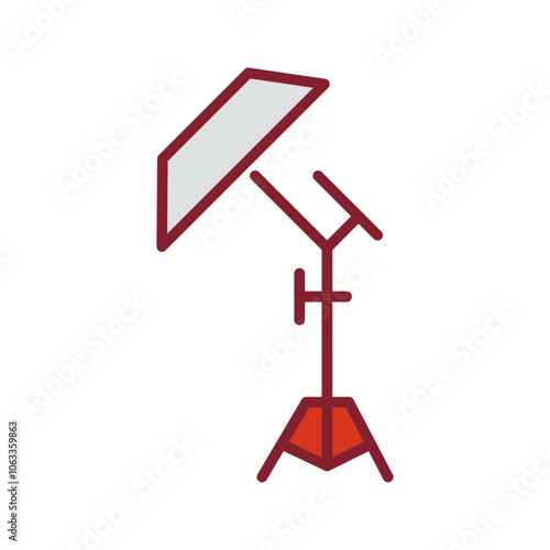 Photography Reflectors Vector Icon
