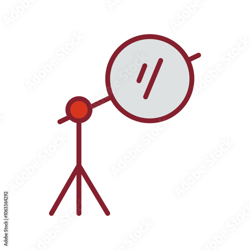 Photography Reflectors Vector Icon