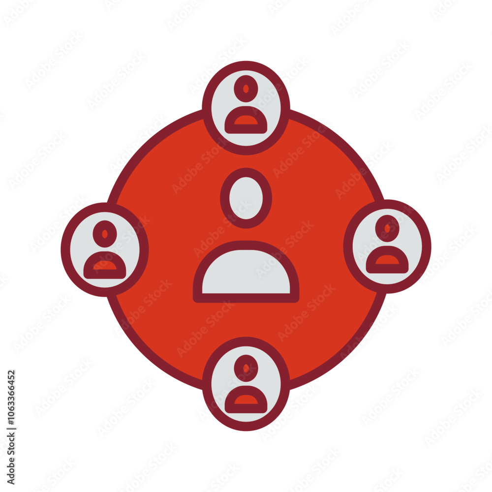 Networking Vector Icon Networking Vector Icon
