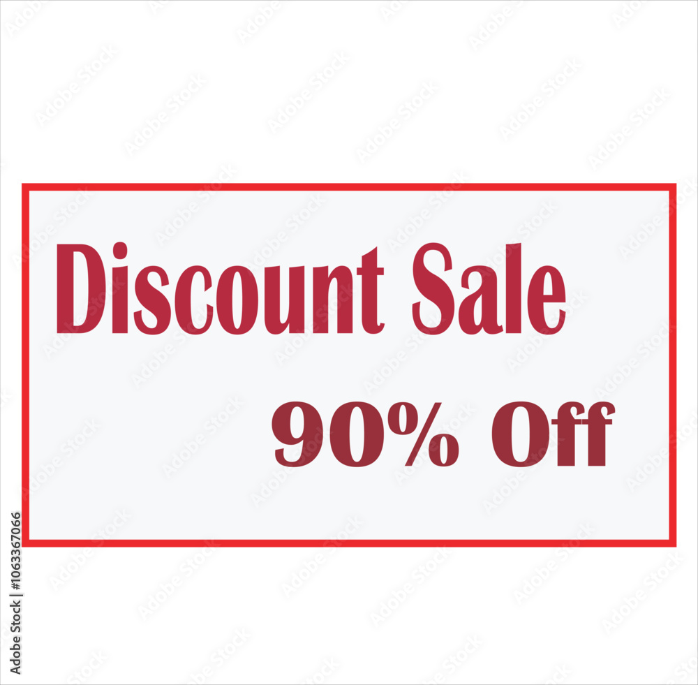 Discount sale banner design Discount sale banner design