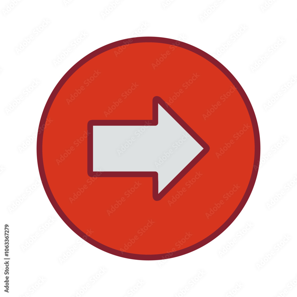 Right Arrow Vector Icon Right Arrow Vector Icon