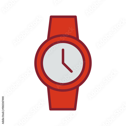 Wristwatch Vector Icon