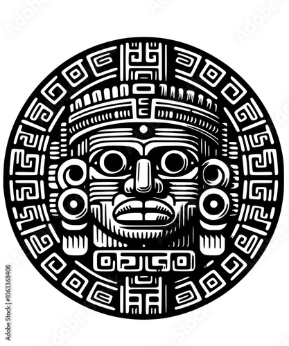 aztec maya vector
