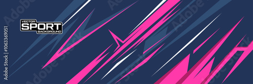 Abstract sporty background. Abstract racing graphic design, vector design for vehicle wrap, jersey, gamer, esport, racing car, rally, and adventure ready to print.