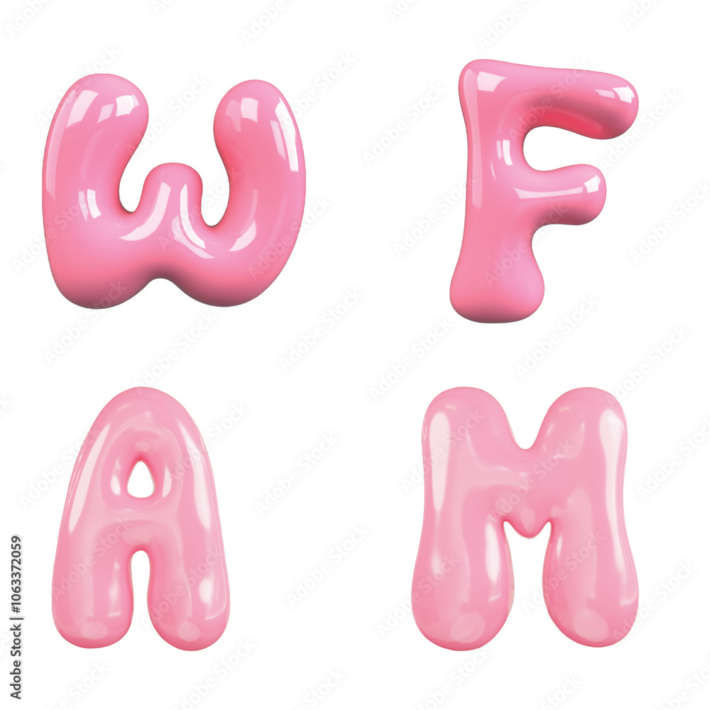 Fototapeta premium 3d objects