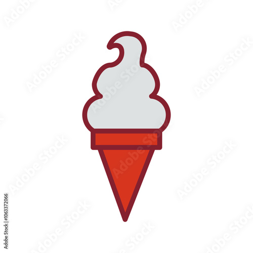 Ice Cream Vector Icon