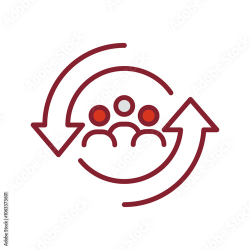 Career Change Vector Icon