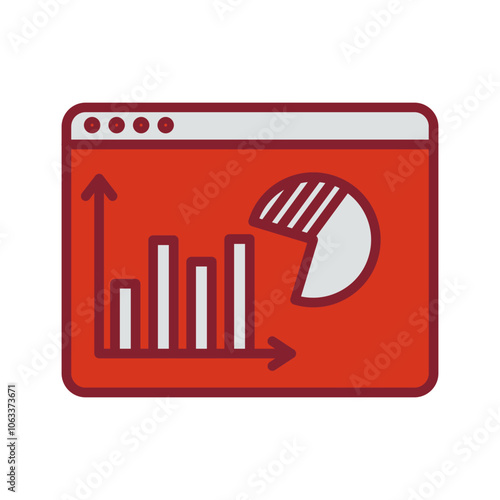 Data Visualization Vector Icon