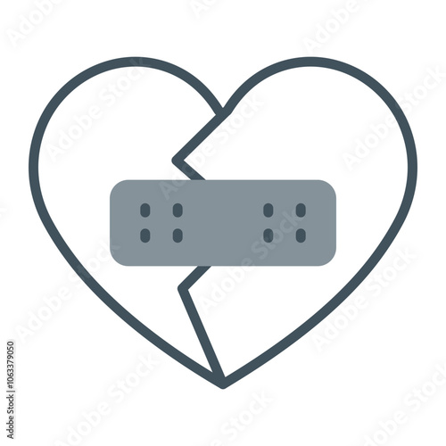 Heartbroken Icon Design