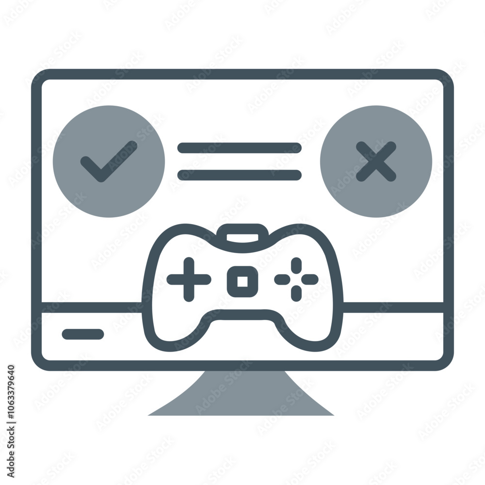 Fototapeta premium Tester Icon Design