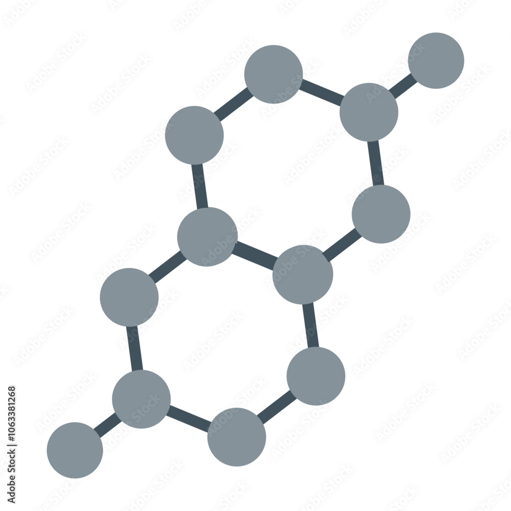 Molecular Structure Icon Design Molecular Structure Icon Design