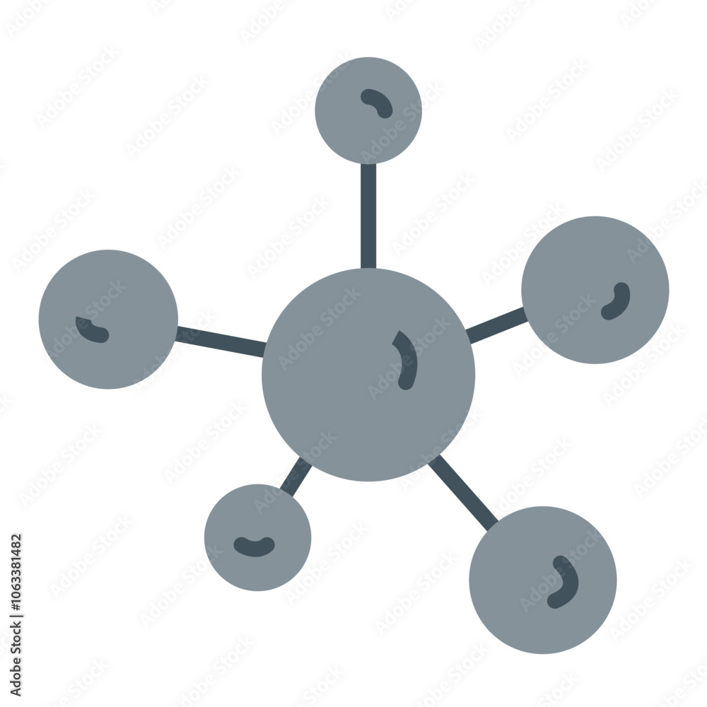 Molecules Icon Design Molecules Icon Design