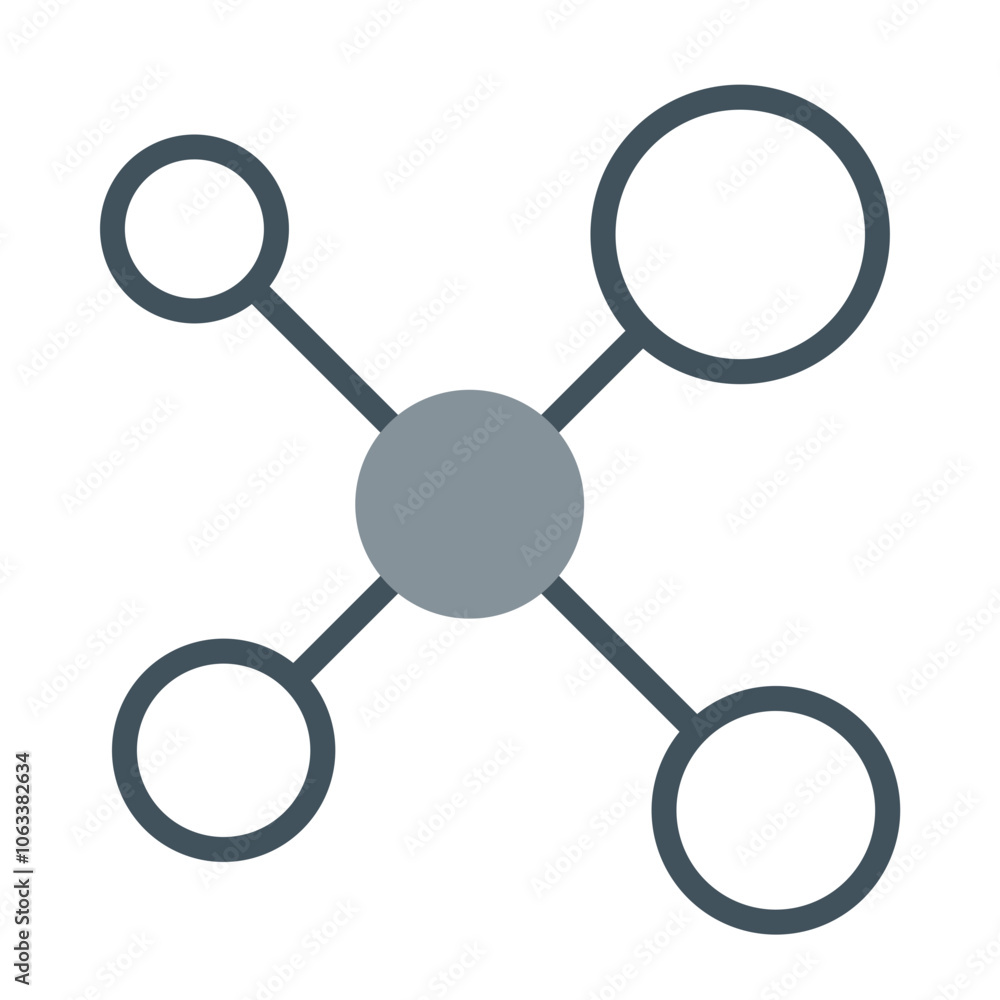 Network Vector Icon Design
