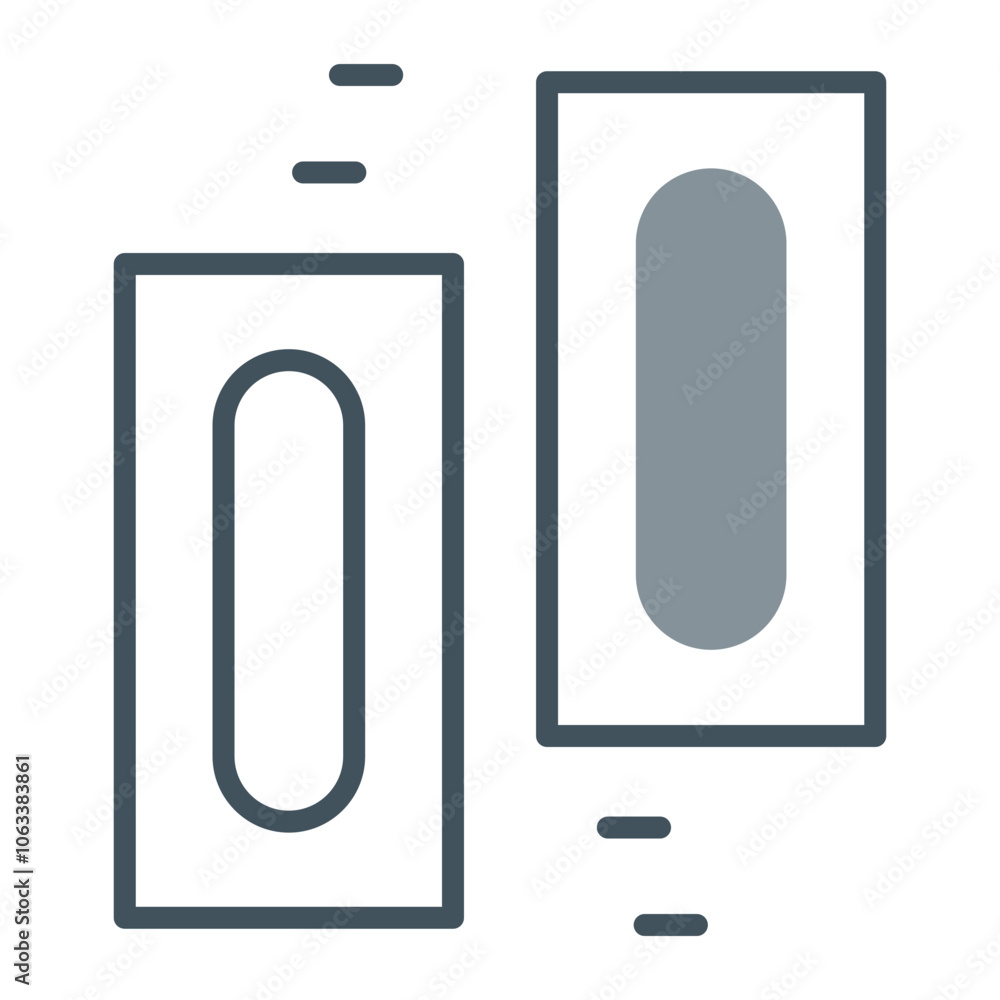Strip Vector Icon Design Strip Vector Icon Design