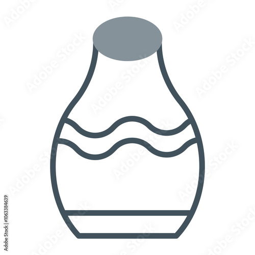 Pottery Vector Icon Design