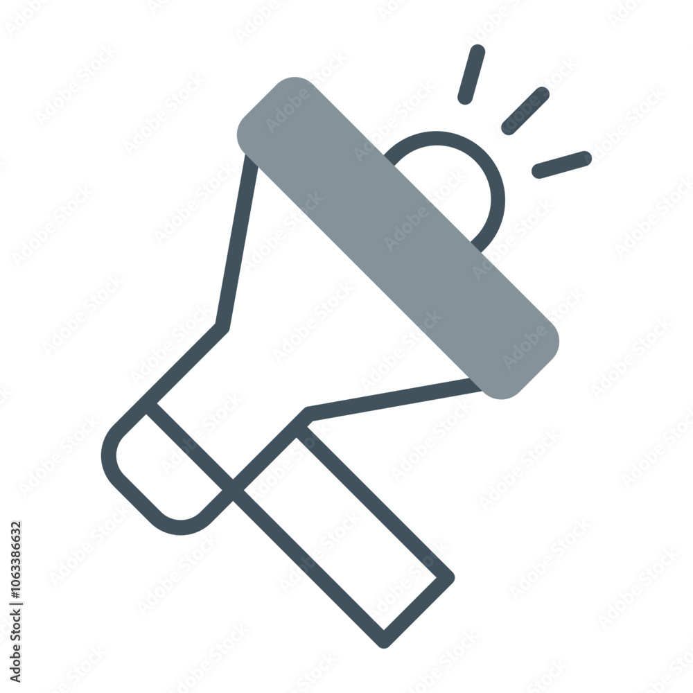 Bullhorn Icon Design Bullhorn Icon Design