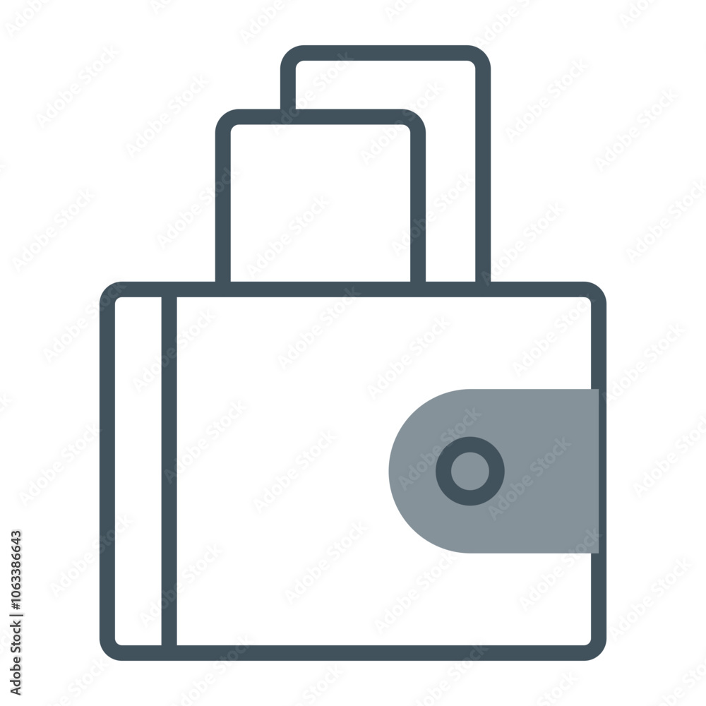 Wallet Icon Design Wallet Icon Design