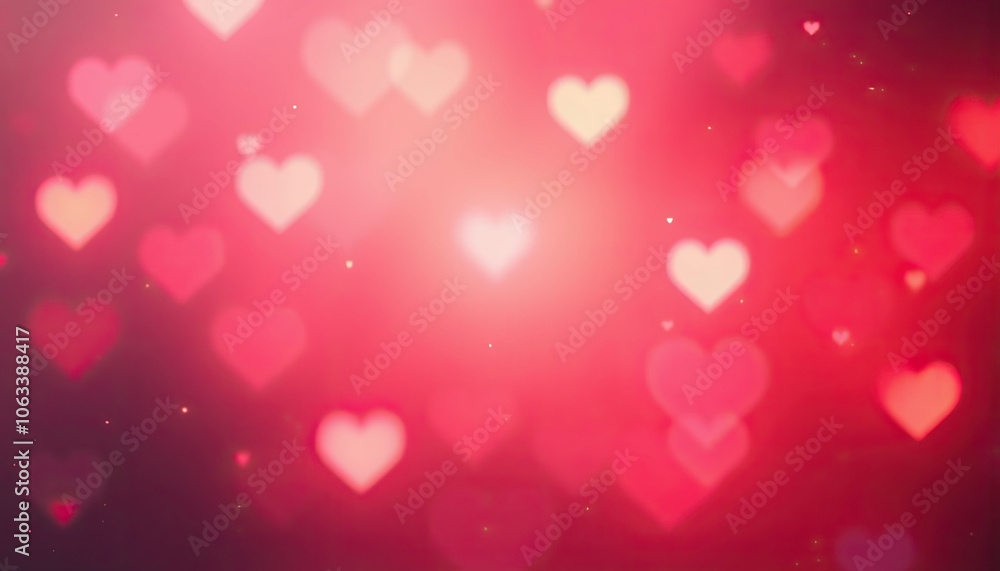 A close up of a red background with many small hearts scattered throughout A close up of a red background with many small hearts scattered throughout