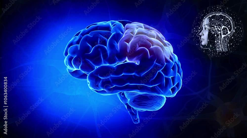 Brain parts position and explanation