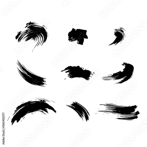 brush marks
