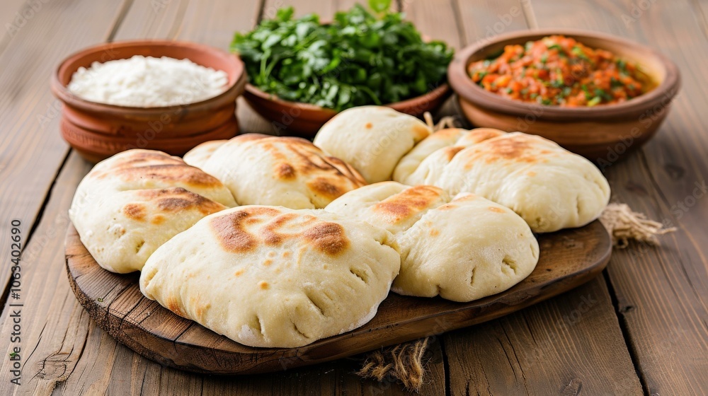 Paneer bread with fillings in Indian kitchen, Bread photography Paneer bread with fillings in Indian kitchen, Bread photography