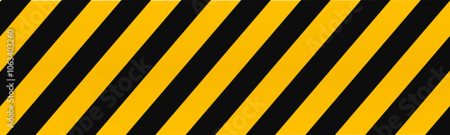 Warning yellow black diagonal stripes line, caution hazard danger road, attention safety stripe warning, stretched caution police line