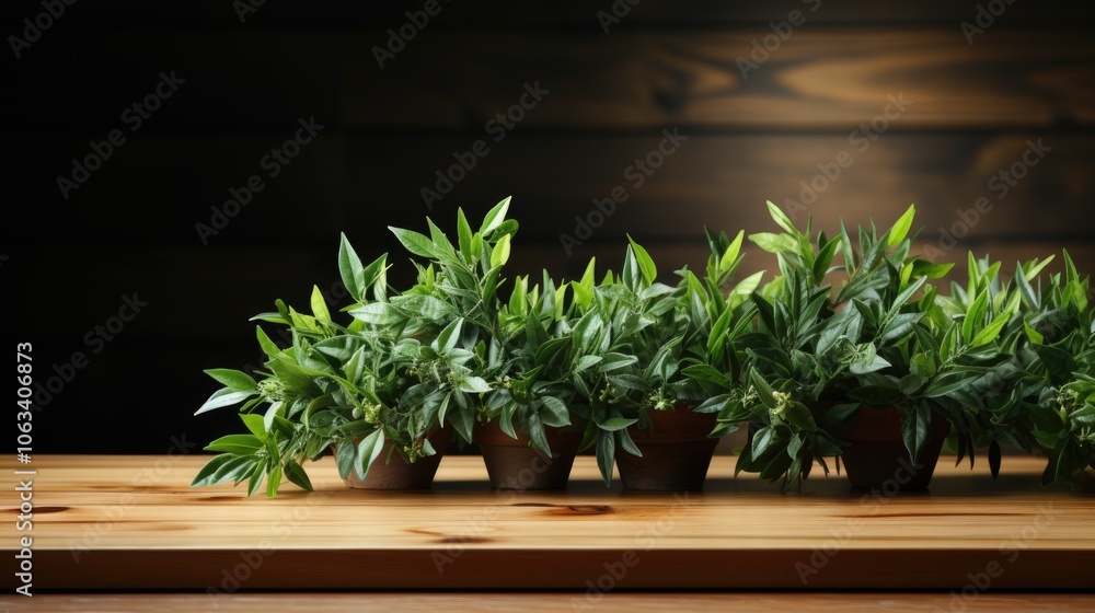 herbs on a table herbs on a table